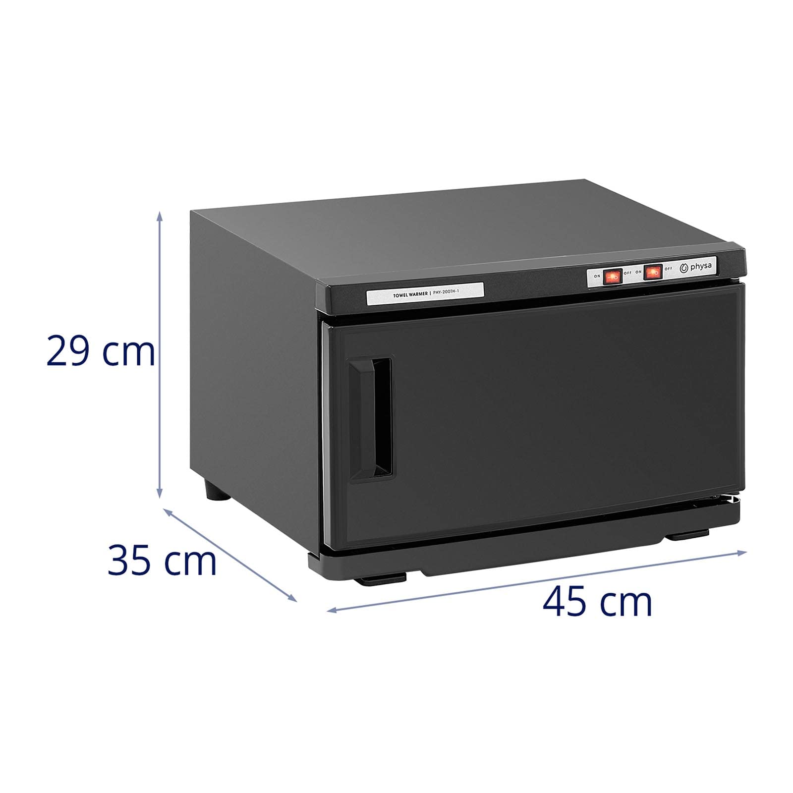 Physa Chauffe-serviette - Avec Stérilisation UV - 70 °C - 230