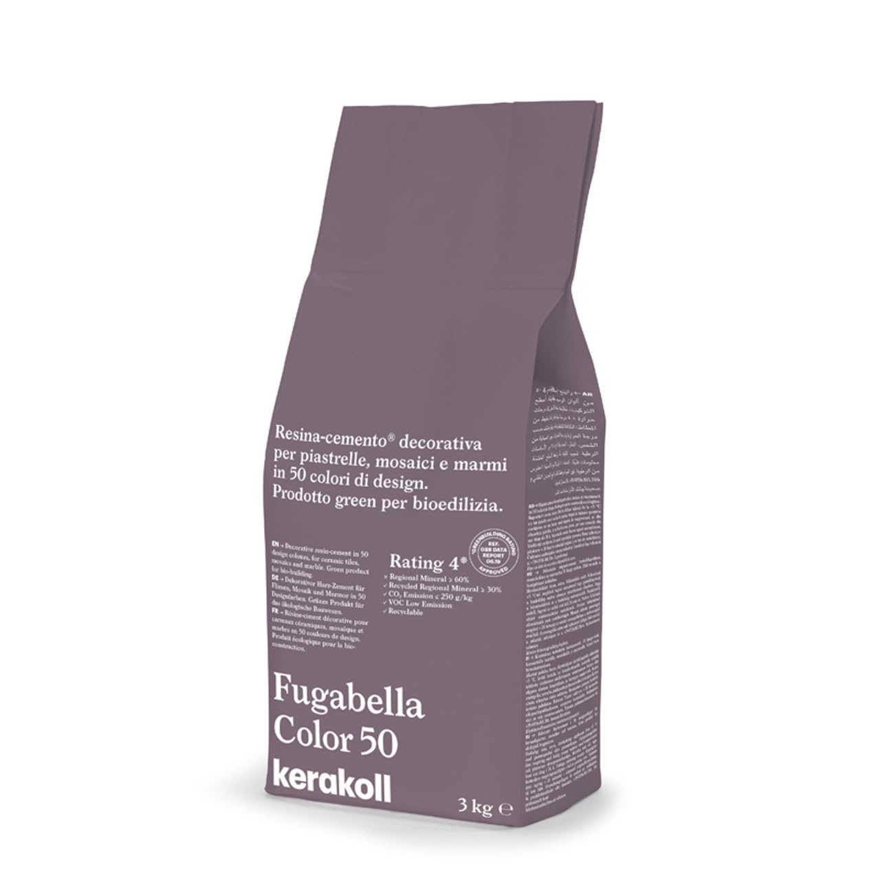 Kerakoll Fugabella Color Grout 3kg, 50 Colours (50, 3kg Bag)