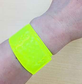 Amazon.co.jp: 交通安全 反射3Dリストバンド (ダイヤ柄) (蛍光