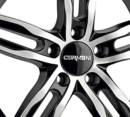 Llantas Carmani Pablo 7x16 en esmalte negro para optimizar el control de la conducción 2