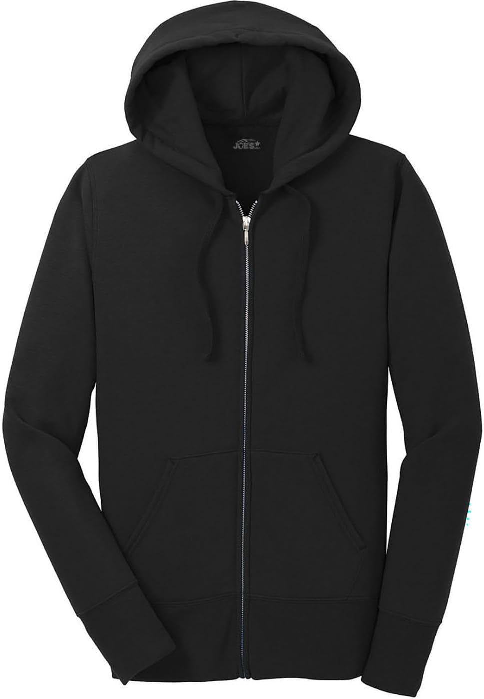 Joe's USA Ladies Core Fleece Full-Zip Hooded Sweatshirts in Sizes: XS-4XL