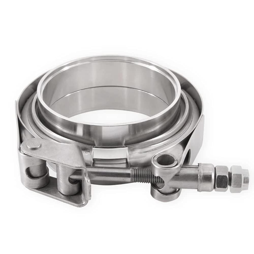 Abrazadera de banda en V de 88.9 mm Mishimoto MMCLAMP-VS-35 para tubos de escape