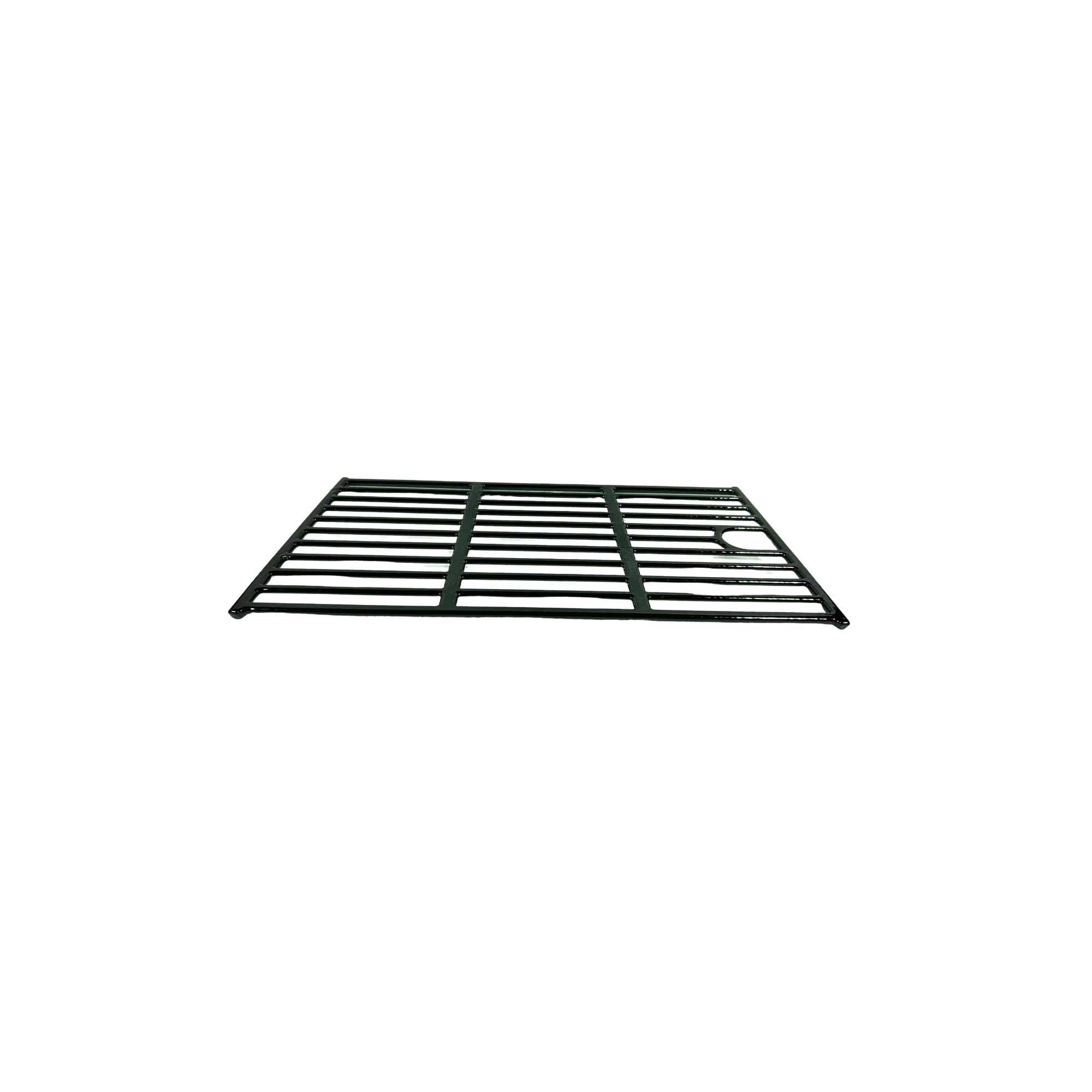 Cook'in Garden - Grille pour Barbecue en Fonte émaillée, 41 x 23 cm, Résistance aux Hautes températures, pour Cuire Viande, Légumes et Poissons, Lavable au Lave-Vaisselle, Compatible Multi-Marques
