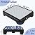SOYO Mobility One Step Stool, Heavy Duty Indoor/Outdoor Non-Slip Step Platform Assistive Devices for Adults and Elderly, Portable Standing Supports for Cars, Bed, Door, Stair or Bathroom, Black-Gray
