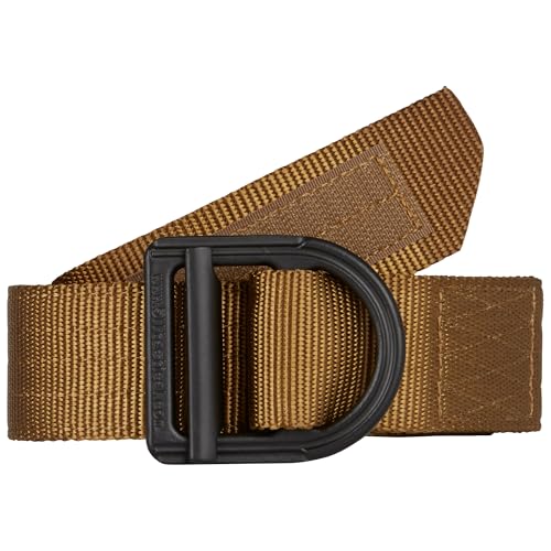 Image of 5.11 Tactical Trainer Belt Professional 1.5 Inch Nylon Duty, Dual Purpose | Style 59409, Stainless Steel Buckle, Converts to Tie Down Strap, Nylon, Concealed Carry EDC