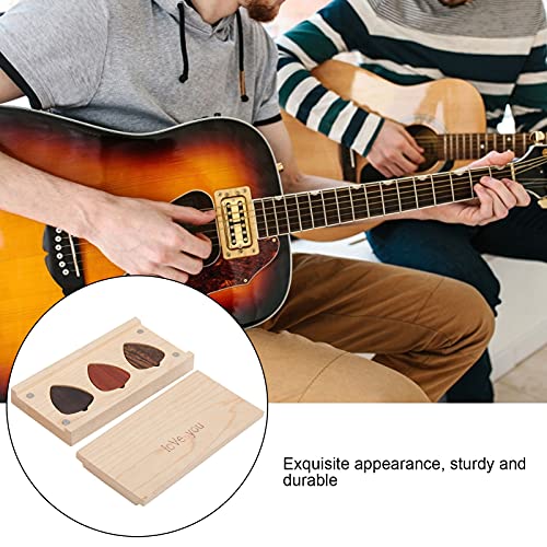 Médiator en bois, médiators pour guitare basse Kit de médiator pour guitare Accessoires pour guitare Étui de rangement… - Les Beatles, Paul McCartney, John Lennon, RIngo Starr, George Harrison Médiator en bois, médiators pour guitare basse Kit de médiator pour guitare Accessoires pour guitare Étui de rangement… – Image 4