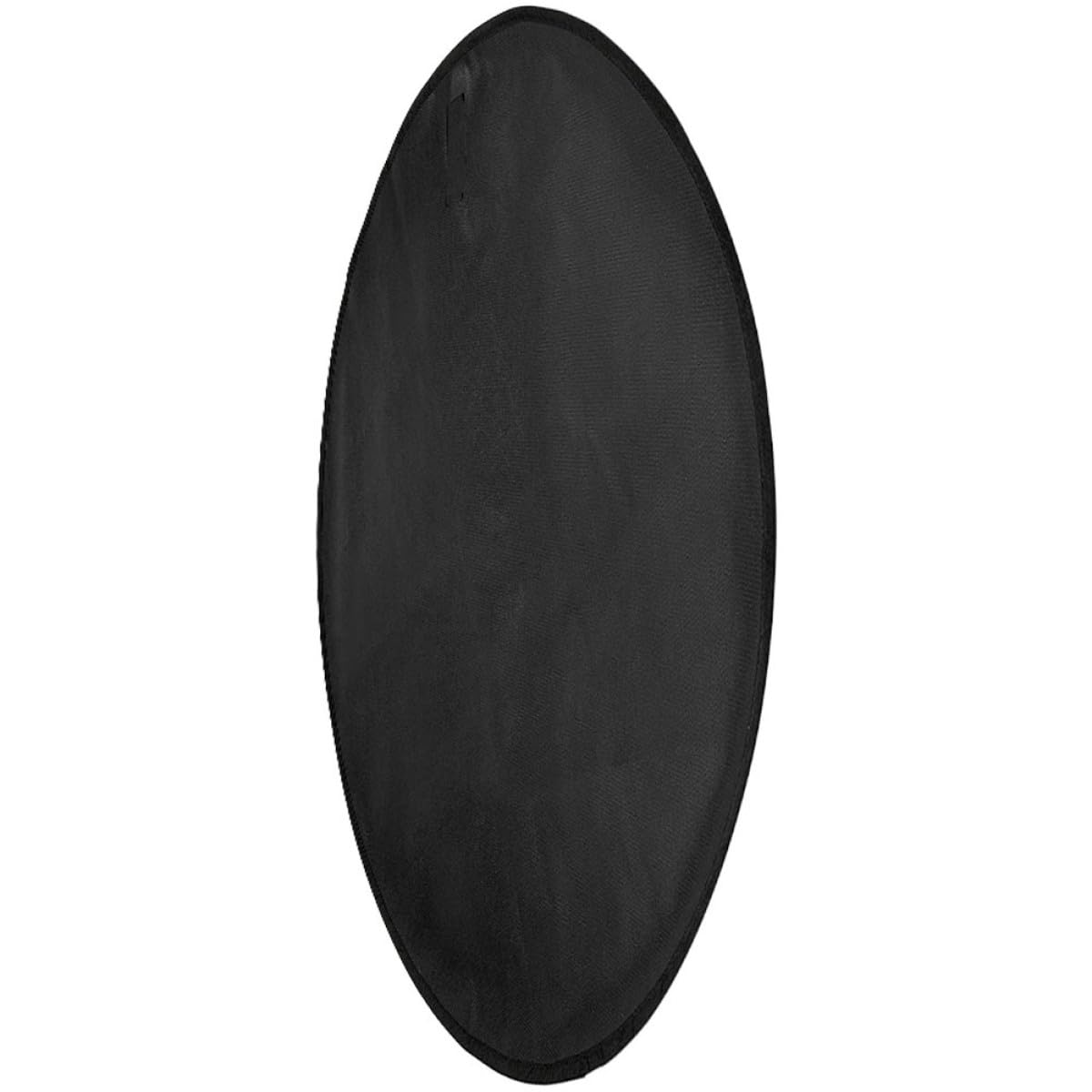 SOLUSTRE Grillmatte Hitzebeständig und Ölbeständig aus Silikon und Fiberglasgewebe Runde Schwarze als Wiederverwendbarer Grillschutz für Patio und Camping