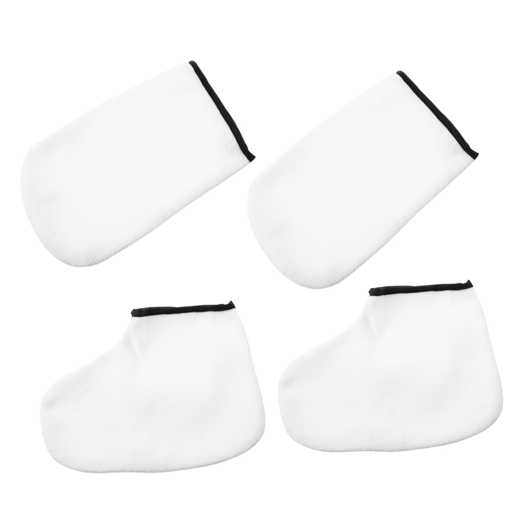 NOLITOY Foot Masks Moisturizing Socks Hand Foot Mask Covers Paraffin Wax Mitts