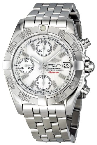 Breitling Chrono Galactic 39mm esfera blanca resistente