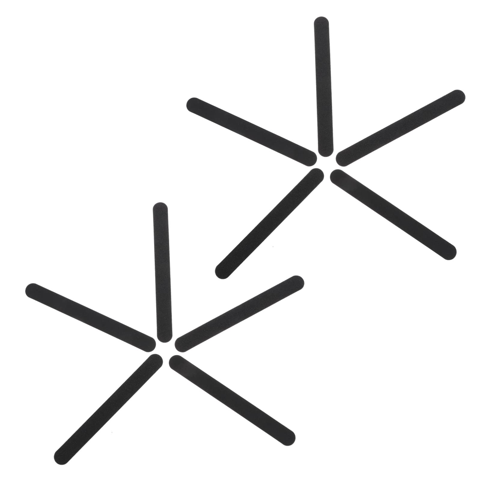 Gatuida 10pezzi Bastoncini Levigatura Modello Doppi Lati Grana Per Plastica Legno Multiuso Resistente e Leggero Strumenti Levigare Manuale Polishing Sticks