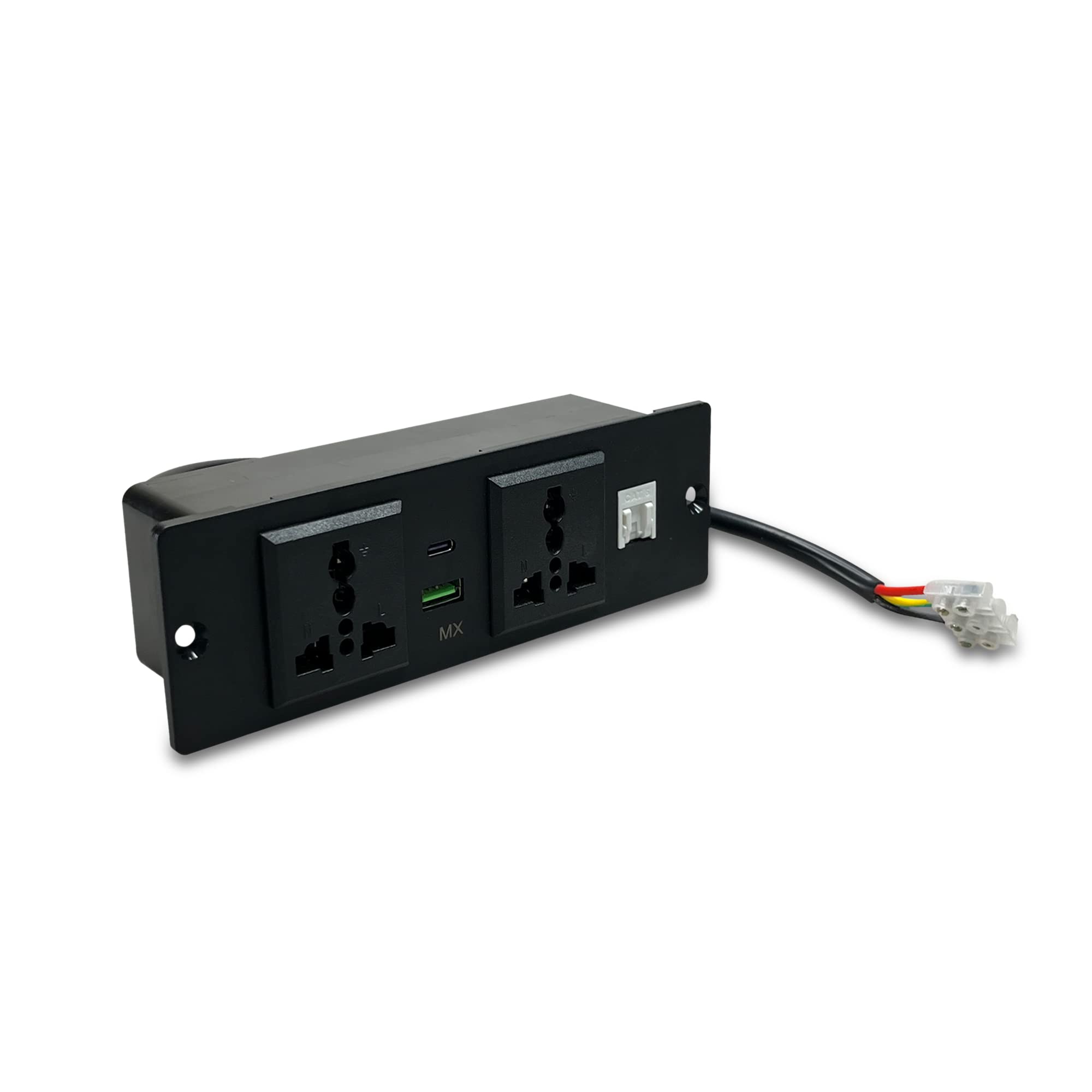 Buy MX Pop Up Power Extension Board with 2 Universal 13A Sockets