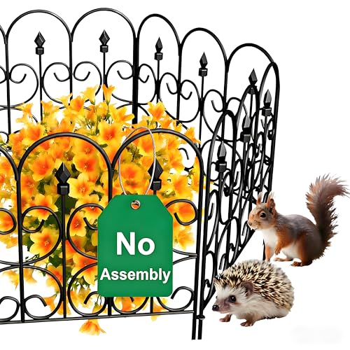 AMAGABELI GARDEN & HOME 5 Panels 32in(H)×10ft(L) Decorative...