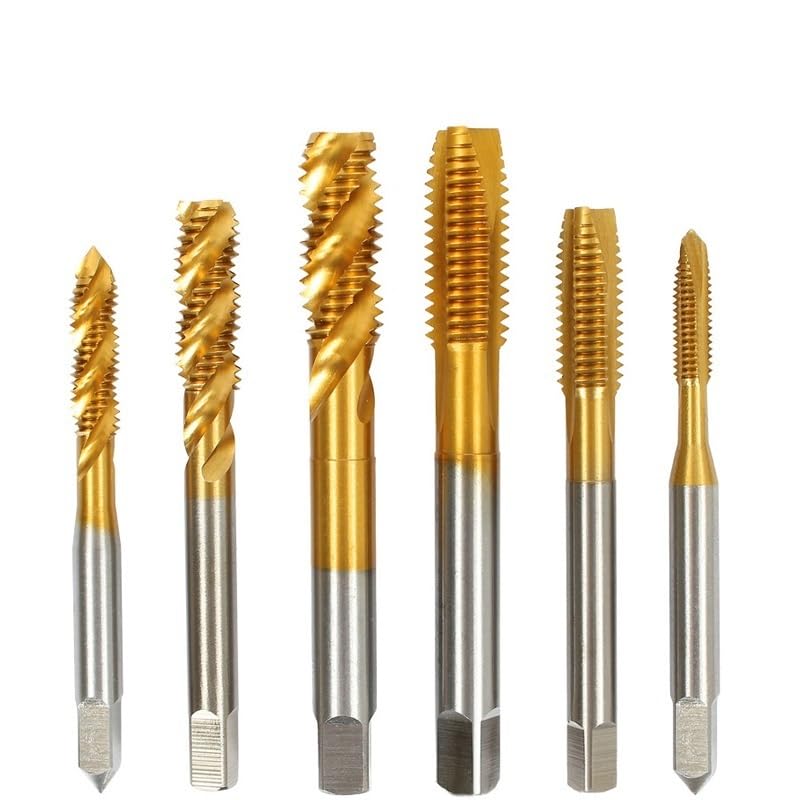 1Pcs Cobalt Screw Thread Tap Drill Bits Spiral Pointed Flute Metric M2-M30 Machine Tap for Stainless Steel(Pointed Tap,1PC_M5X0.8)