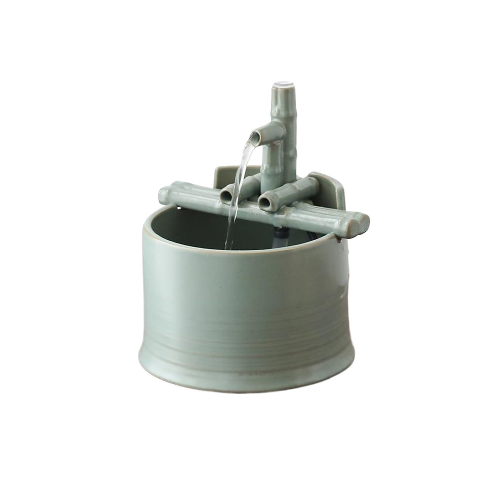 Home Water Feature Tabletop Water Fountain Feng Shui Waterfall for Home Office Bedroom
