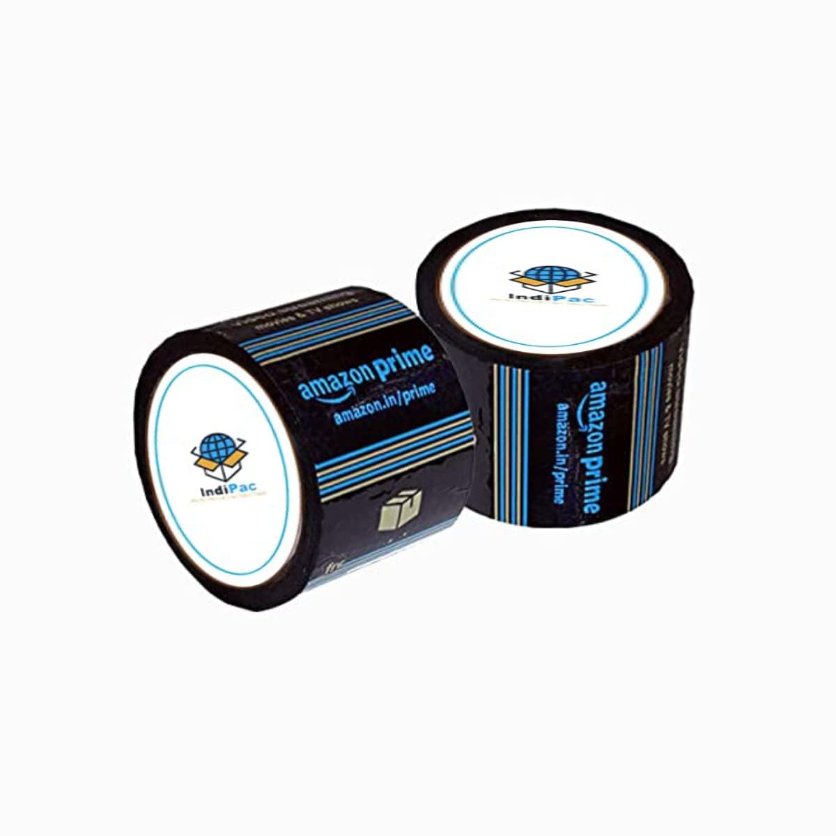 Indipac Amzon Prim Branded Black Printed Tape, BOPP Self Adhesive, E-commerce Box Packaging Tape (3inch x 65m) (Pack of 2pcs) (B0BWPH2CJW) Amazon Price History, Amazon Price Tracker
