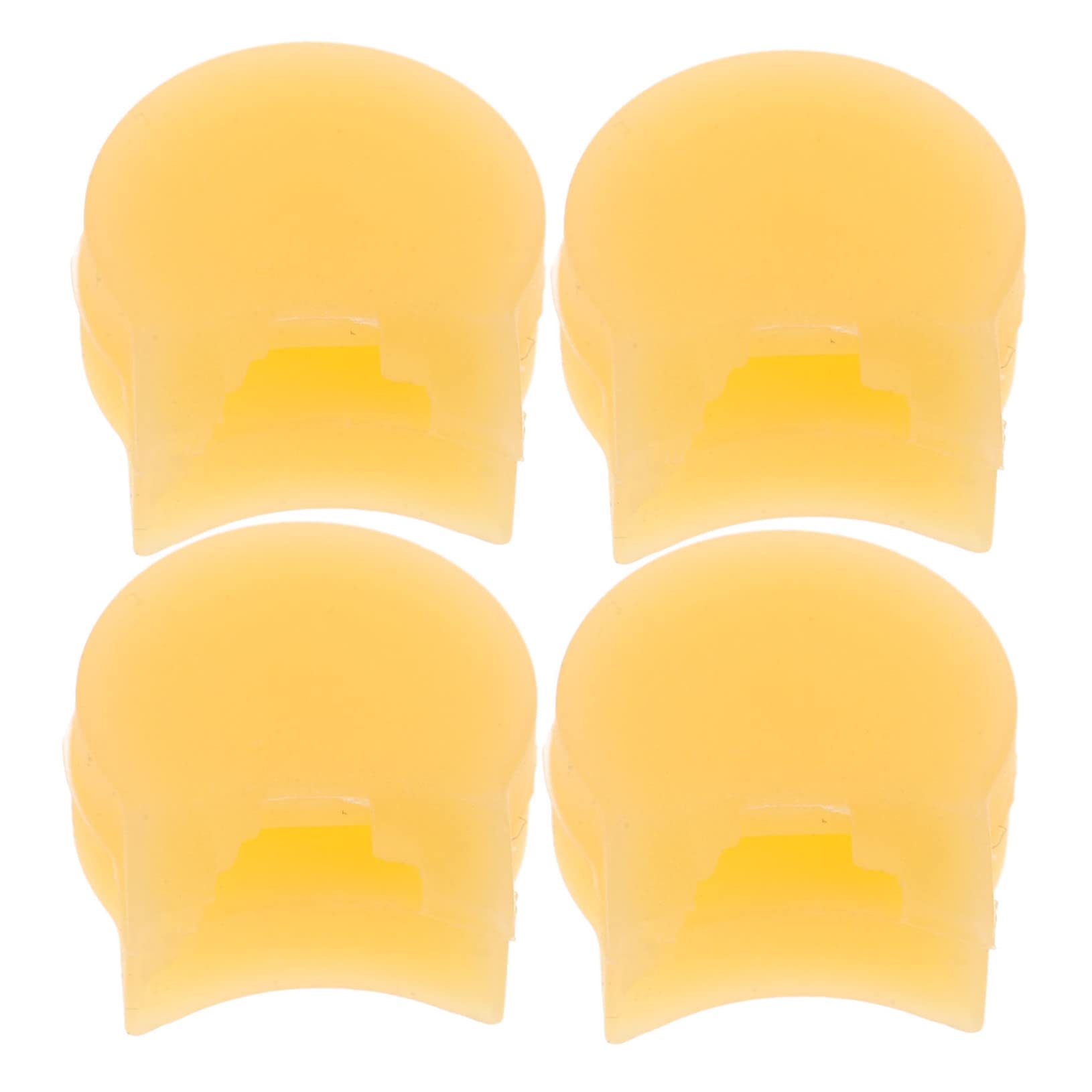 COSMEVIVI 4pcs Clarinet Finger Rest Cover Sax Finger Sleeve Silicone Clarinet Thumb Rest Pads Accessories Soft Thumb Pad