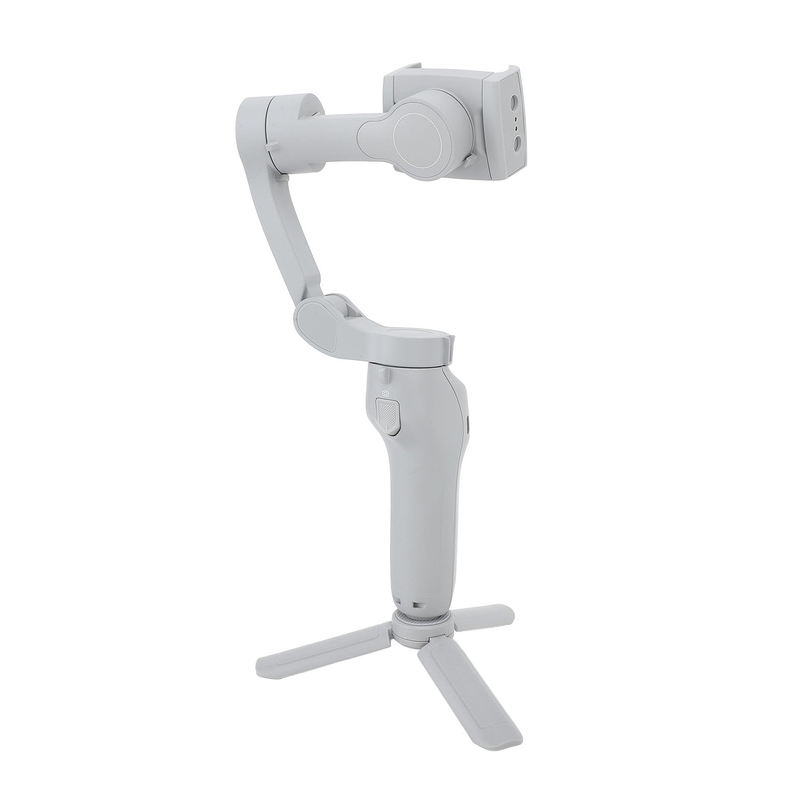 Kit Stabilizzatore Smartphone Registrazione Video Regolabile Pieghevole per Creatori di Contenuti ABS Materiale 280g Carico
