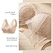Amazon Fashion Womens Clothing 2025 Spring Deals 2025 Zenchic Push-Up Lace Bra Womens Comfy Anti-Sagging Bra Zenchic Bra Plus Size Sports Bra Posture Correction Bra 2025 Brown