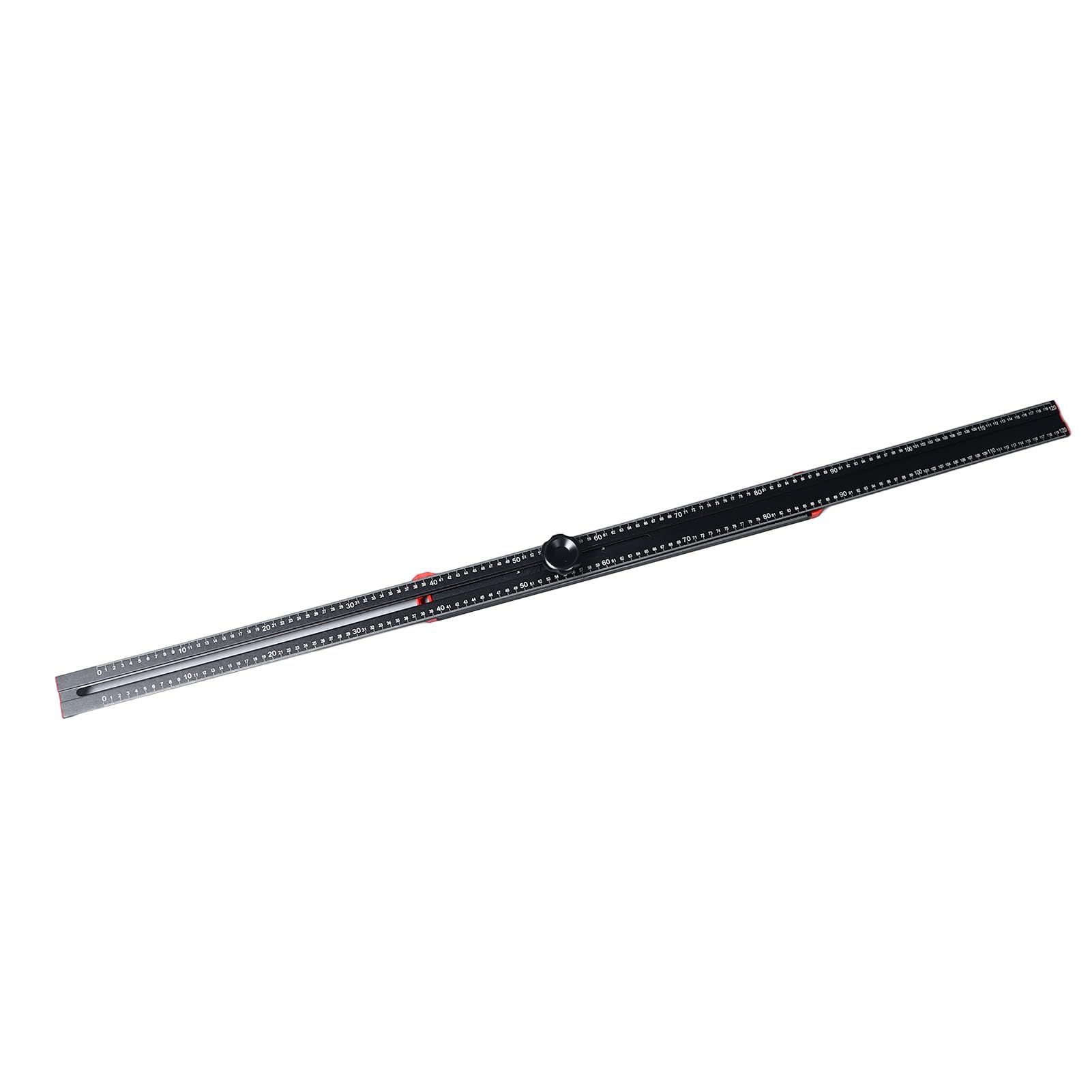 Walfront Righello Quadrato Multifunzione Righello Angolare Combinato Strumento di Misurazione Regolabile in Lega di Alluminio 1200 Mm con Design a T per Progetti di Lavorazione del Legno