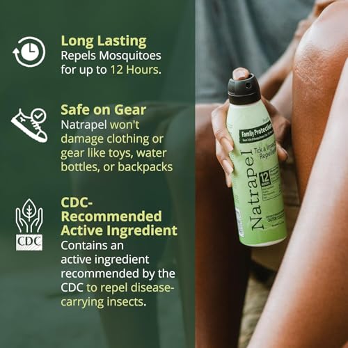 Natrapel Icaridin Insect Repellent 170g, Picaridin Bug Spray for Ticks & Mosquitoes image 2