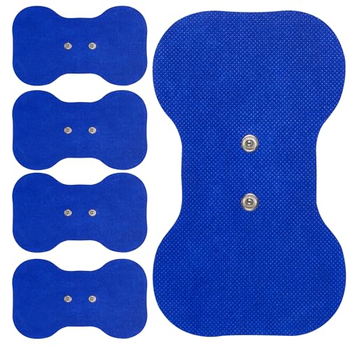 Med-Fit Wireless Electrodes (Blue, Butterfly 5 Pack)
