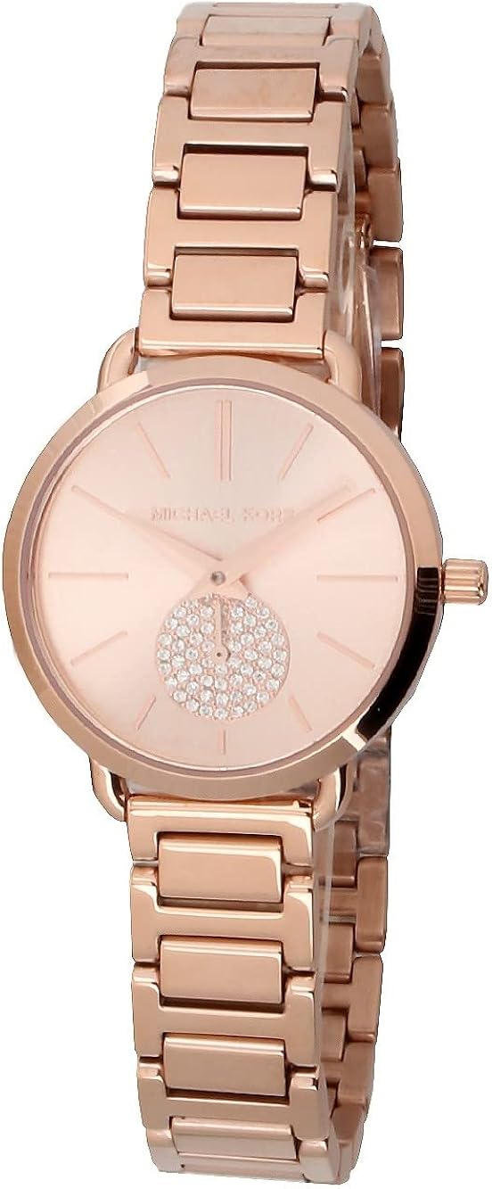 Michael Kors Orologio da donna Portia, misura cassa 28mm, movimento a tre lancette