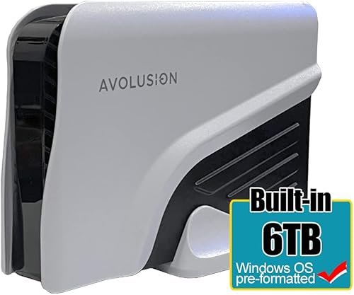 Miniatura 2 de Avolusion PRO-Z Series 6TB USB 3.0 Disco duro externo para PC de escritorio WindowsOS  portátil (blanco)