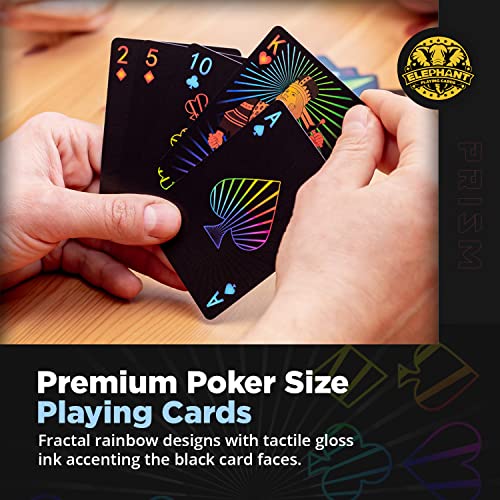Baraja de Póker premium con acabado brillante y colores vivos miniatura 2