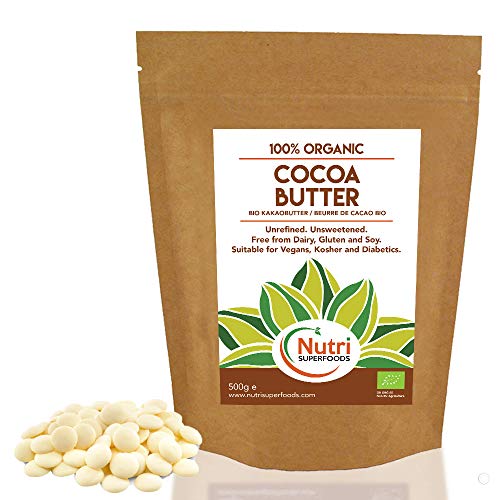 Manteca de Cacao Organica en Obleas - 500g