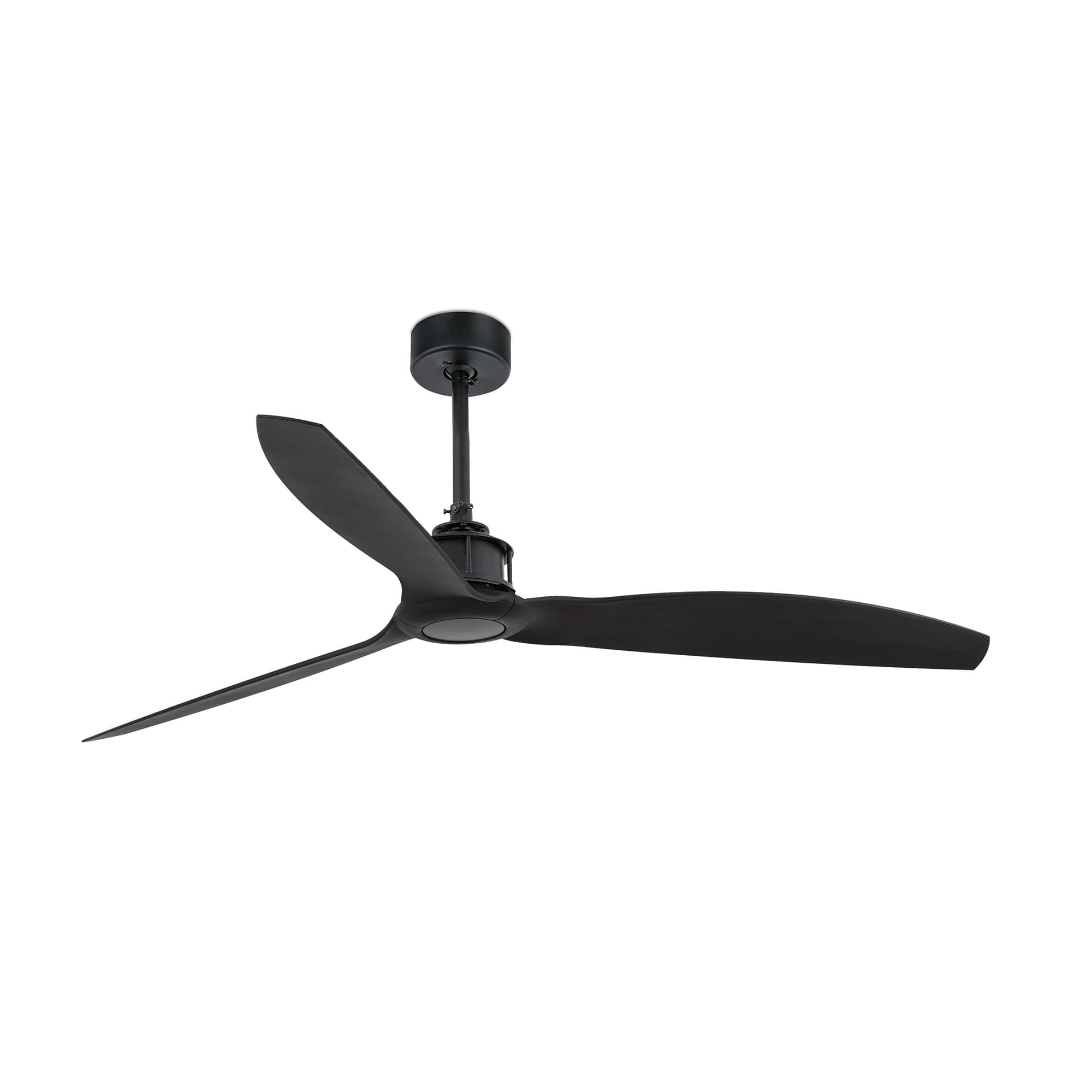 FARO BARCELONA 32100 - JUST FAN Ventilador de Techo Negro Mate con Motor DC