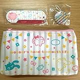 うーさーのその日暮らし ポーチ 折りたたみコーム 缶バッジ セット