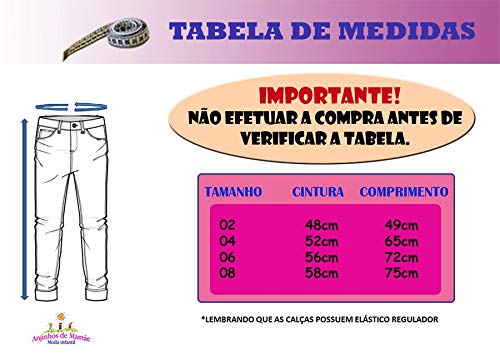 3 Calcas Jeans skinny Infantil Masculina Meninos Tamanho: 08