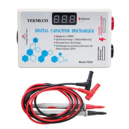 Digital Capacitor Discharger Quick Discharge Voltage Tester Prote...