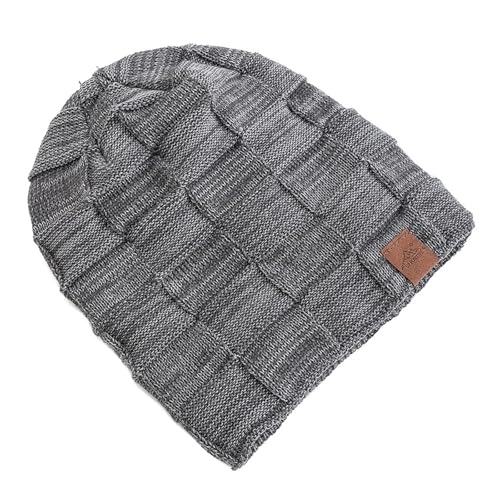 Gorro de invierno para mujer que combate el frío con tejido cálido y estilo holgado 3