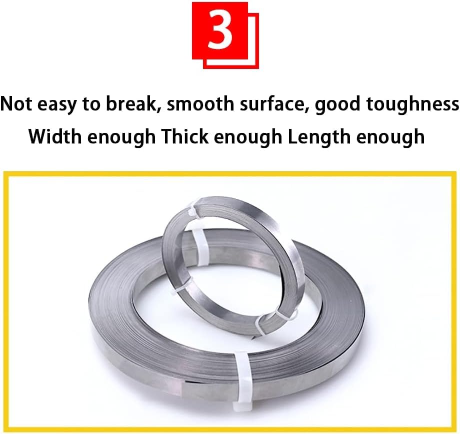 Fil Plat En Nichrome 5 Mètres - Largeur 3 Mm, épaisseur 0.15 Mm, Pour éléments Chauffants, Bricolage