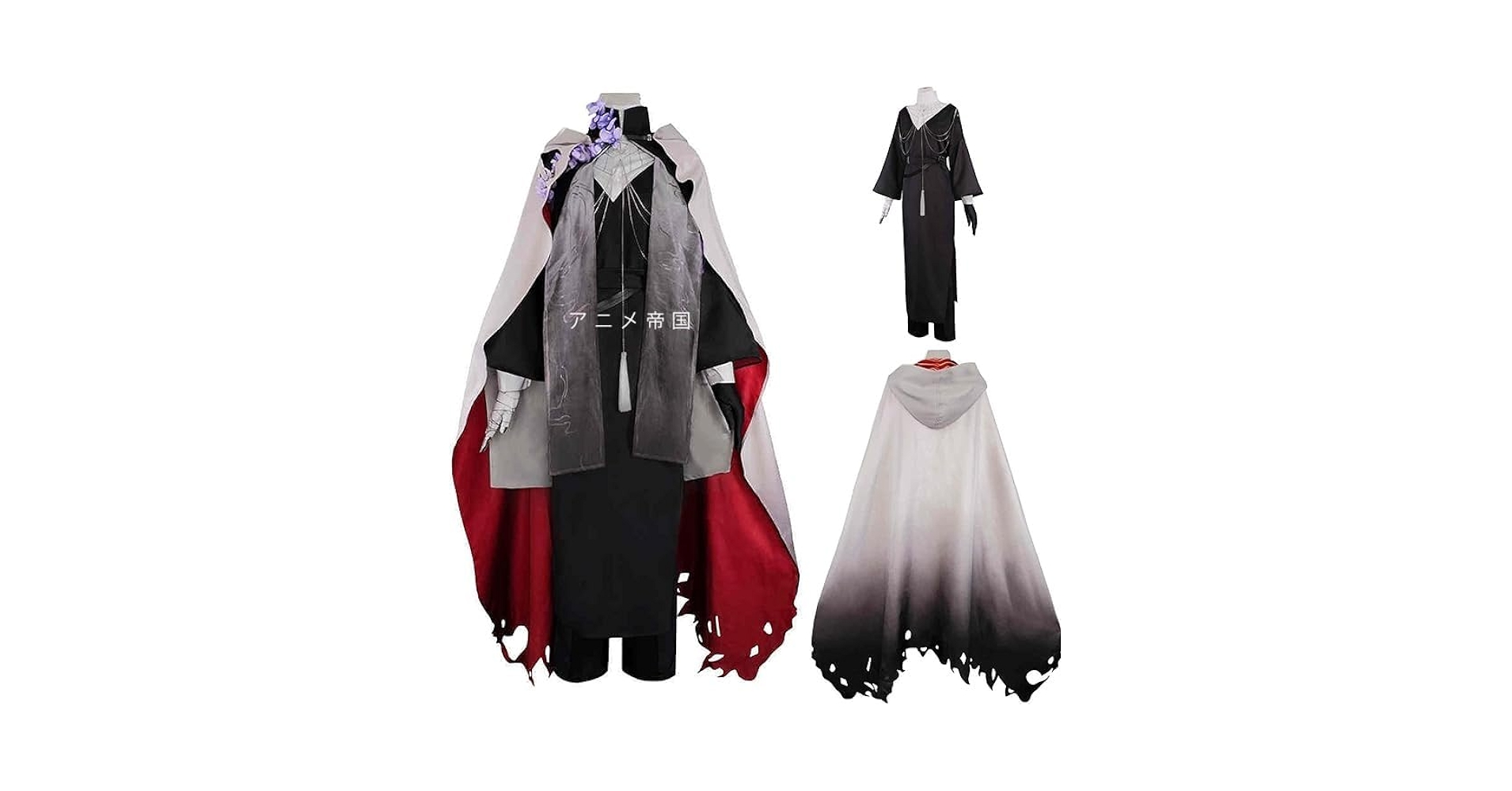 にじさんじ 剣持刀也 虚空大戦 コスプレ衣装 ウィッグ付き 紛失箇所あり にじさんじ 剣持刀也 虚空大戦 コスプレ衣装 ウィッグ付き 紛失箇所