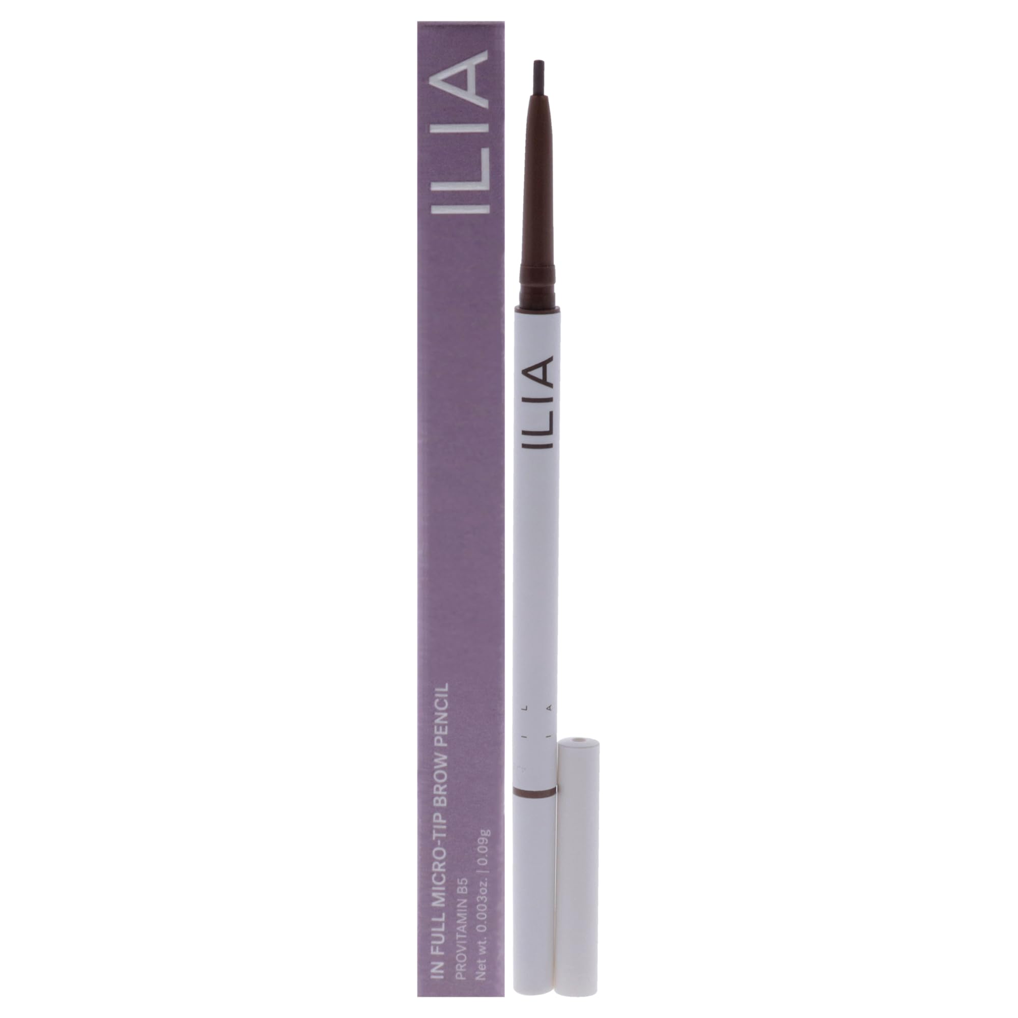 In Full Micro-Tip Brow Pencil | Non-Toxic, Vegan, Cruelty-Free, Clean Makeup (Taupe)