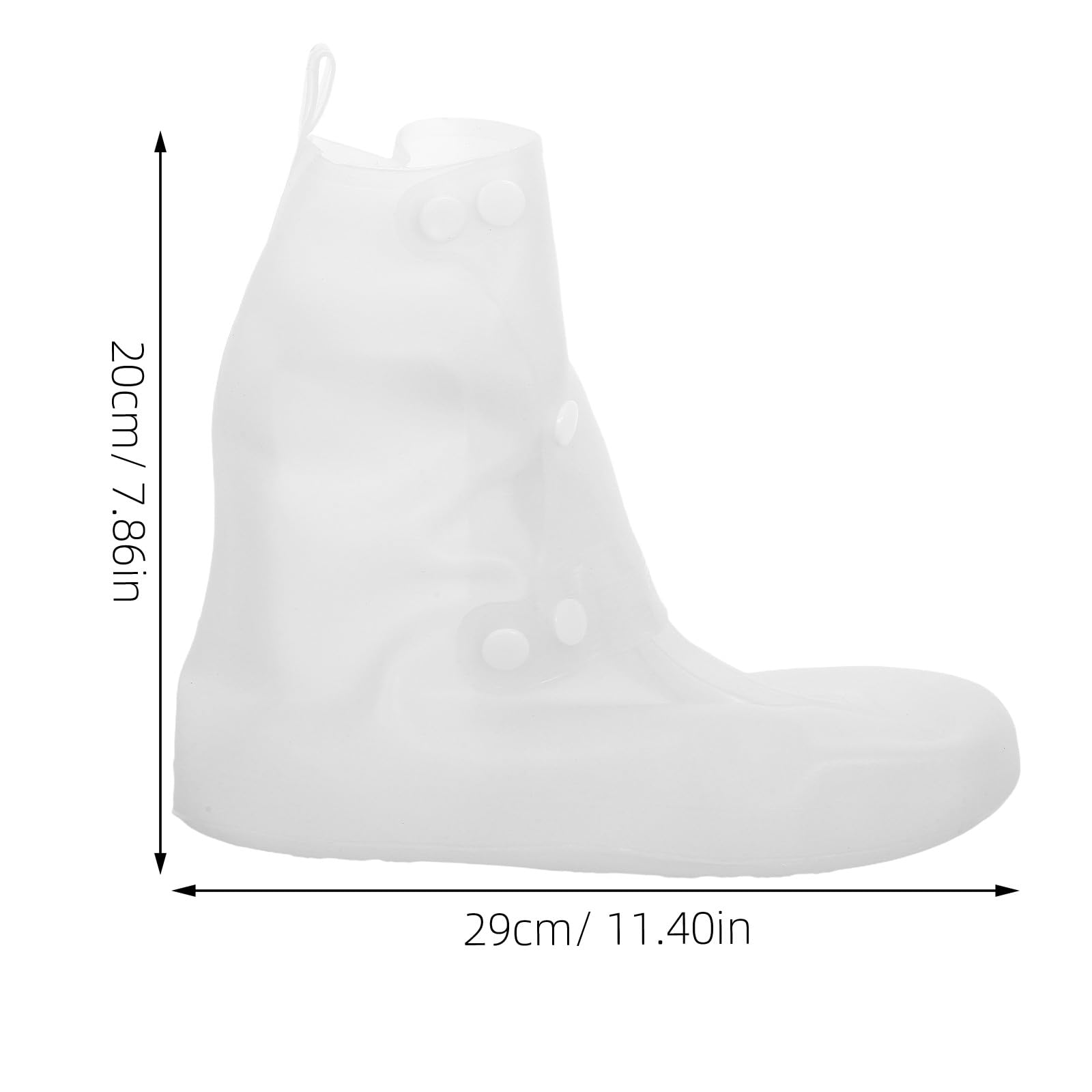 2 pares de fundas impermeables para zapatos: Protectores de calzado impermeables - Cubrezapatillas plegables para botas de lluvia - Fundas para calzado de ciclismo para hombre y mujer, talla