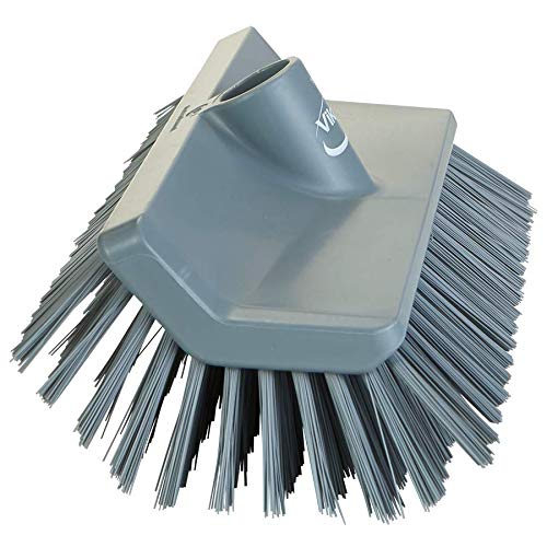 Image of Vikan 704788 High-Low Brush- Medium - Gray