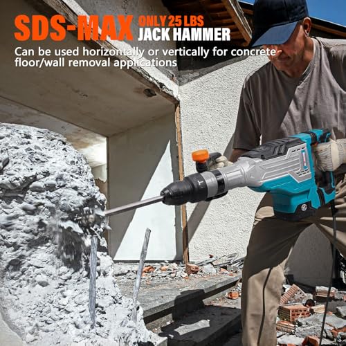 Berserker 1700W SDS-Max Jack Hammer