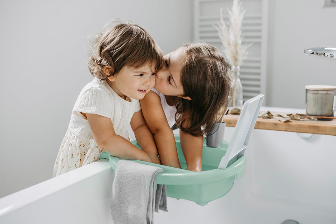 Rotho Babydesign Kiddy Wash Lavabo per bambini 38,7 x 38,2 x 10 cm Verde menta Swedish Green