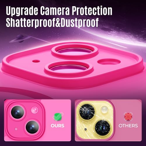 Image of Symcele Designed for iPhone 14 Case, Hot Pink