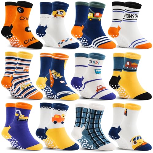 Sandsuced Baby Boys Grips Socks