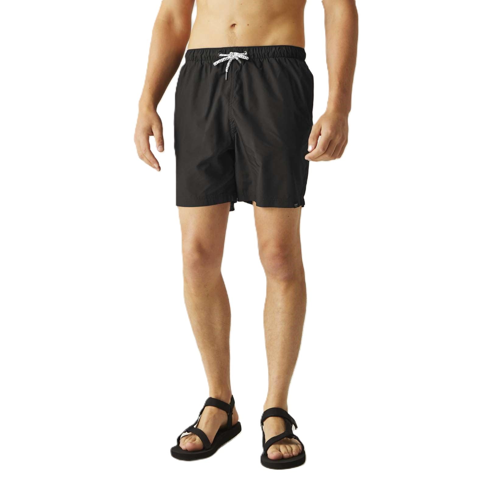 Regatta Mackleyna Swim Shorts Size: S Men's Black