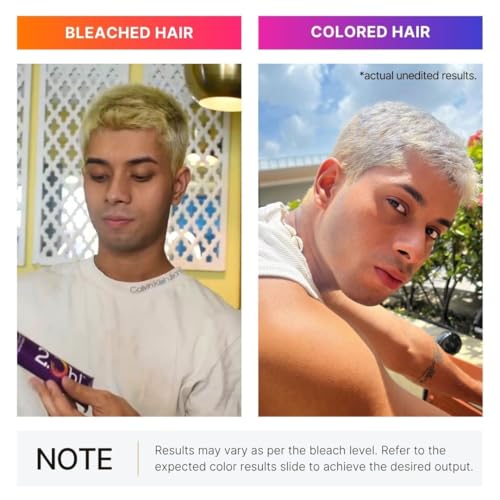 Image of 2.Oh! Italian- Steel Grey Hair Color For Women & Men | Ammonia-Free DIY Semi Permanent Hair Color | Enriched with Argan Oil | Lasts upto 5-6 Washes
