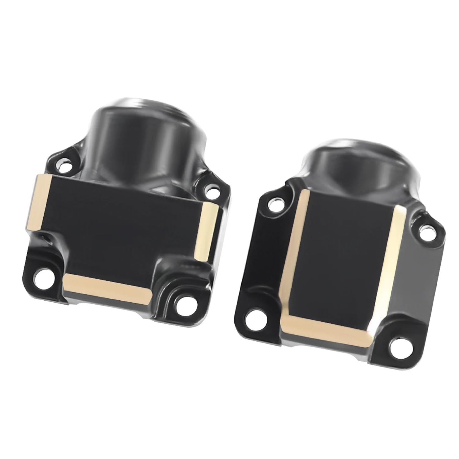 Per Axial Scx30 Per Bronco Per Wrangler Per Jlu Rc Auto Parti Aggiornamento Nero Ottone Anteriore Asse Posteriore Pesi Della Copertura Ricambi Modellini RC