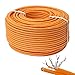 Premium X 50m CAT 7 Netzwerkkabel Duplex LAN-Kabel Ethernet Datenkabel S/FTP PiMF PoE Eca Cat7 Verlegekabel Kabel Netzwerkkabel günstig Kaufen-Premium X 50m CAT 7 Netzwerkkabel Duplex LAN-Kabel Ethernet Datenkabel S/FTP PiMF PoE Eca Cat7 Verlegekabel