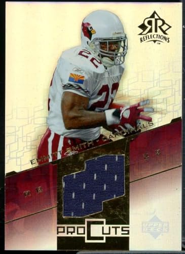 Emmitt Smith Card 2004 Reflections Pro Cuts Jerseys Gold PCES