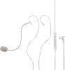 Cable para IEM de gaming Linsoul Kiwi Ears S-Link Tipo-C con micrófono en brazo y micrófono en línea | Cable para monitor de oído con DAC+DSP, control inteligente de 3 modos, cable plateado de 1.2m con conector de 2 pines para audiófilos 1