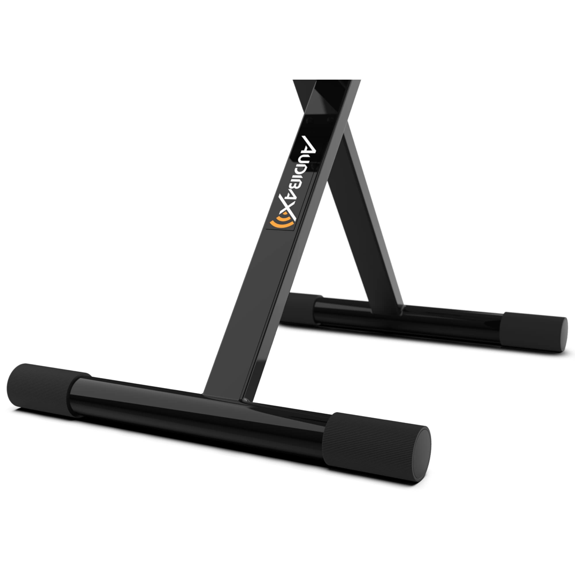 Audibax KB100B - Banc de Piano ou de Clavier - Banc de Piano Pliable Très Résistant - Hauteur Réglable de 43 à 48 cm - Tabouret de Clavier Rembourré - Pieds en Caoutchouc Antidérapants